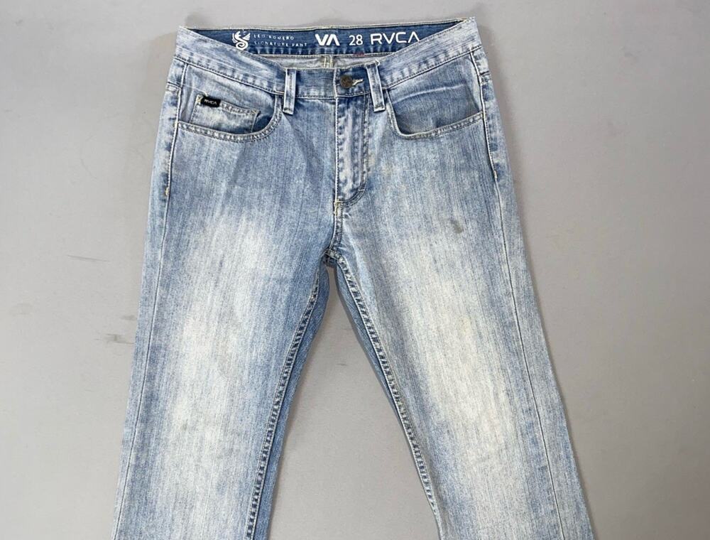 RVCA Leo Romero Signature Pant 5-Pocket 100% Cotton Denim Jeans. Men's 28X31.5.